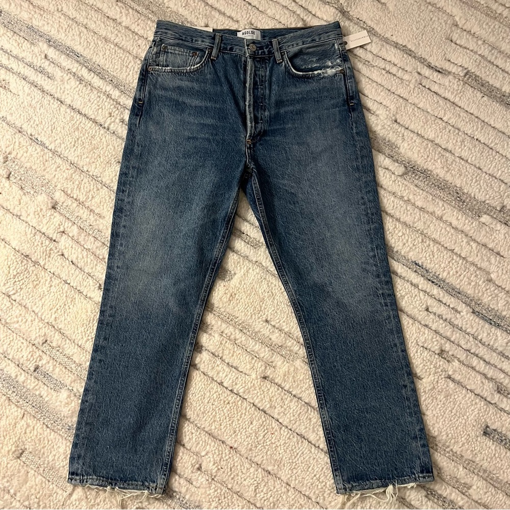 NWT Agolde Riley Straight Ankle Jeans size 29